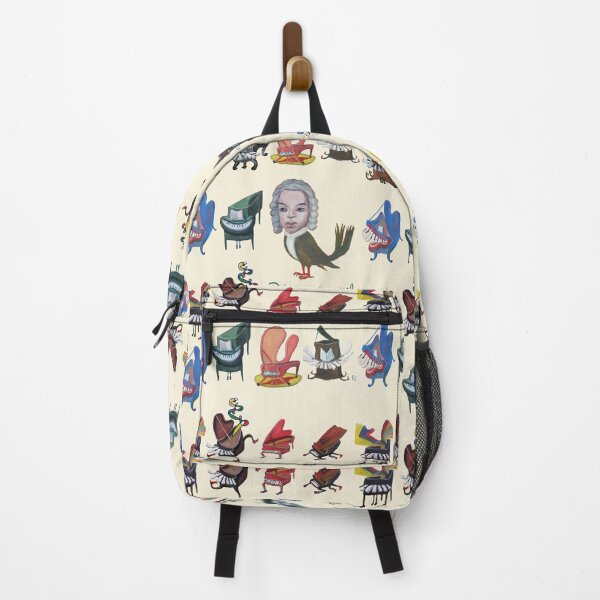Item preview, Pianos and Bach bird designed and sold by Diego Manuel Rodriguez.