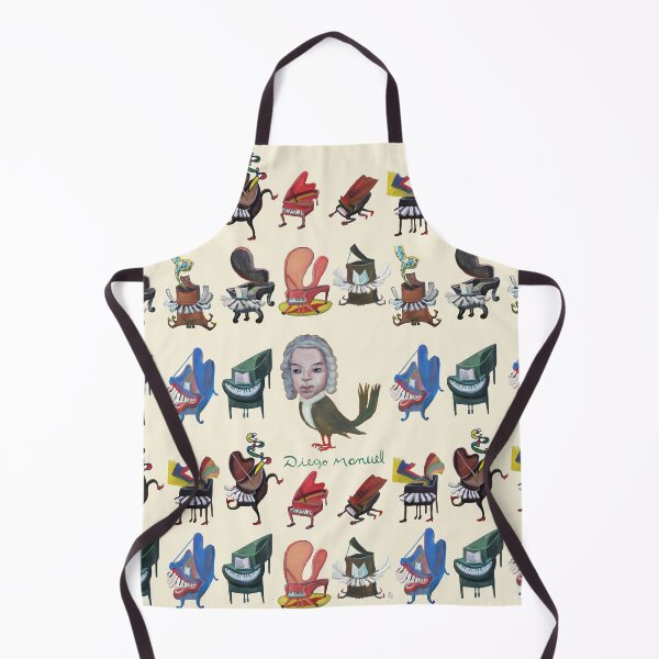 Item preview, Pianos and Bach bird designed and sold by Diego Manuel Rodriguez.