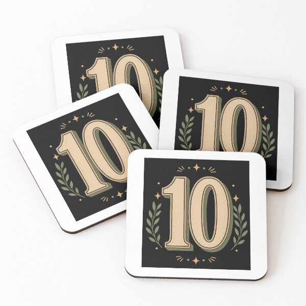 Item preview, Copy of Vintage Number 9 Botanical Design designed and sold by Kupeliemre.