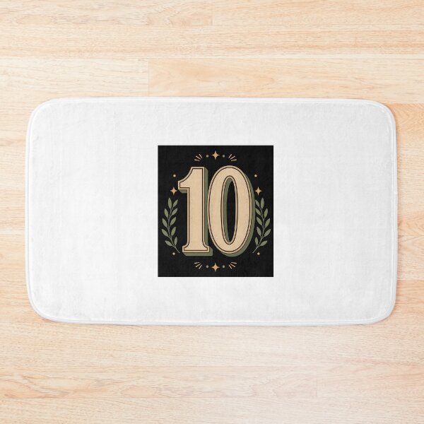Item preview, Copy of Vintage Number 9 Botanical Design designed and sold by Kupeliemre.