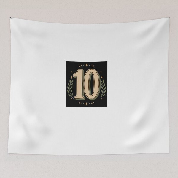 Item preview, Copy of Vintage Number 9 Botanical Design designed and sold by Kupeliemre.