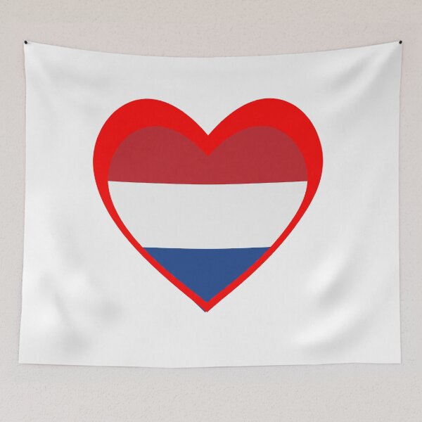 Item preview, Red Netherlands Heart – Identity and Pride designed and sold by The Best Designs.