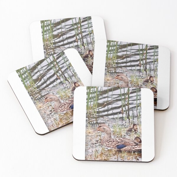 Item preview, Mama Duck and Ducklings designed and sold by ROSENDE ART HOUSE.