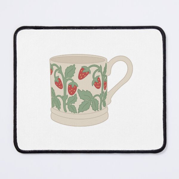 Item preview, Strawberry Mug designed and sold by evereads.