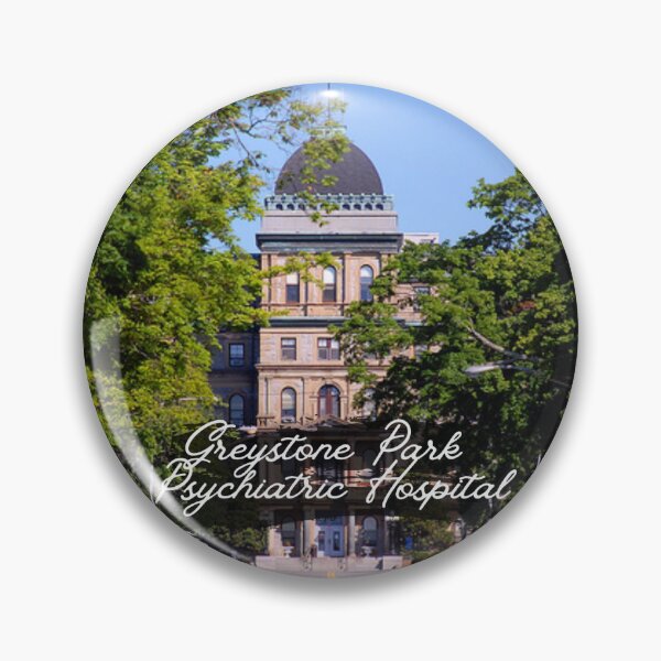 Item preview, Greystone Park Psychiatric Hospital Cursive Caption designed and sold by GhostlyWorld.