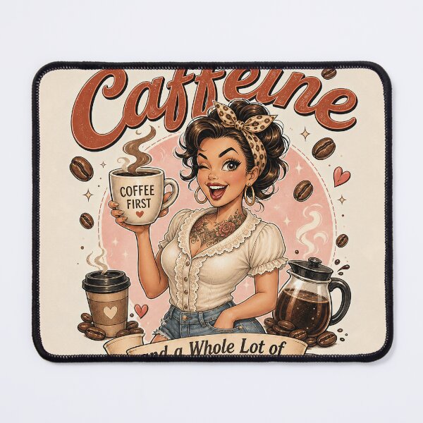 Item preview, Powered by coffee designed and sold by Emmaloo123.