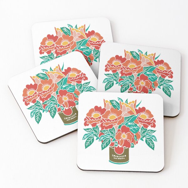 Item preview, Wildflowers in Tomato Soup Can | Vibrant | Floral | Pattern  designed and sold by geetasadashivan.