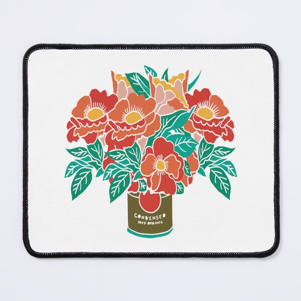 Item preview, Wildflowers in Tomato Soup Can | Vibrant | Floral | Pattern designed and sold by geetasadashivan.