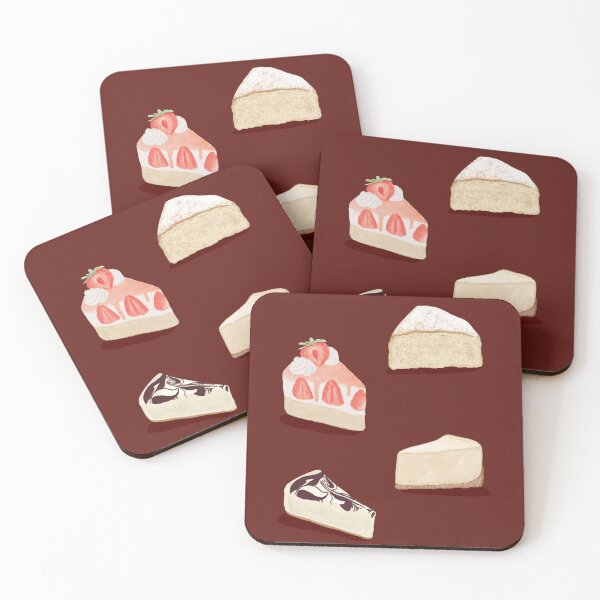 Item preview, Cheesecakes Art Print designed and sold by evelyncplum.