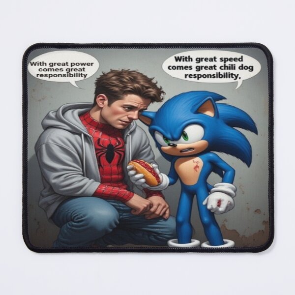 Item preview, The Great Responsibility Talk designed and sold by BlackSheeper.