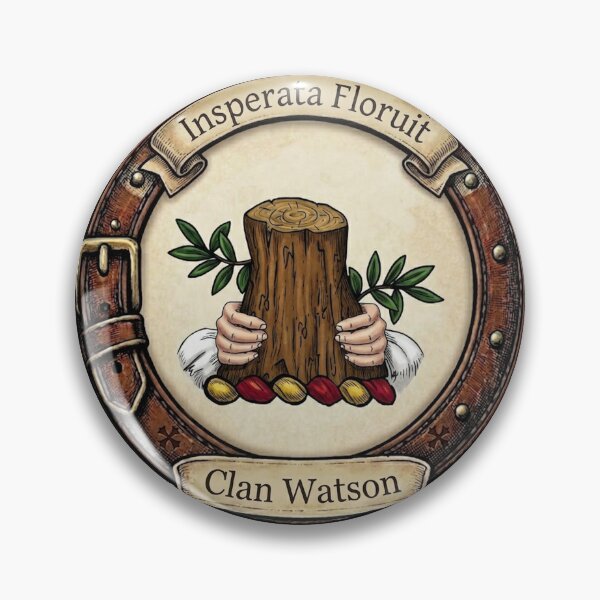 Item preview, Clan Watson Crest designed and sold by BagTown Clans.