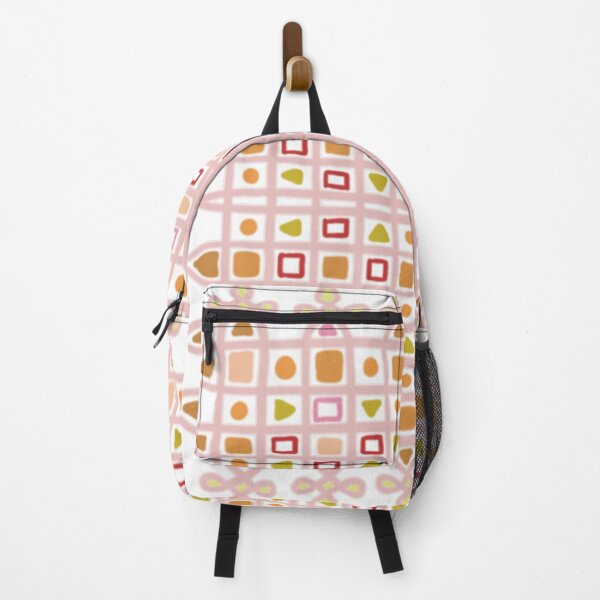 Item preview, Pink-and-Peach Lights | Pattern | Folk Art | India | Fusion | Print | designed and sold by geetasadashivan.