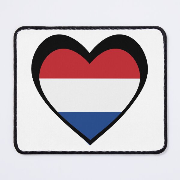 Item preview, Black Netherlands Heart – Elegance and Identity designed and sold by The Best Designs.