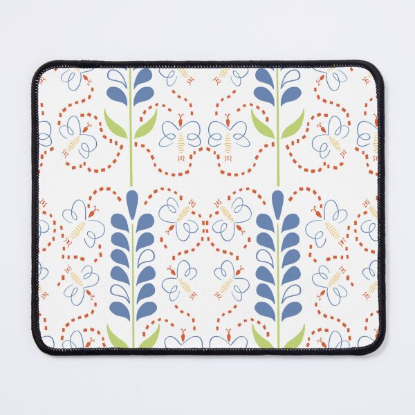 Item preview, Honeybee Lavender | Pattern | Botanical | Midcentury-style | Decorative | Summer | Print | designed and sold by geetasadashivan.