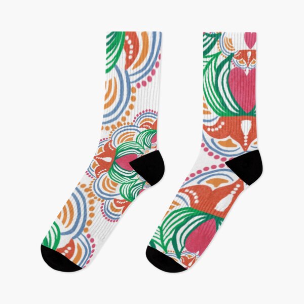 Item preview, Circus | Colorful | Pattern | Hearts | Red | Floral | Folk Art | India | designed and sold by geetasadashivan.