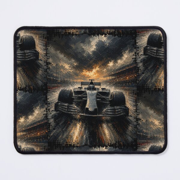 Item preview, Storm Track F1 Grand Prix  Oil Paint Art designed and sold by PlanetEye Designs.