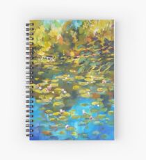 Koala Street Lily Pond Spiral Notebook
