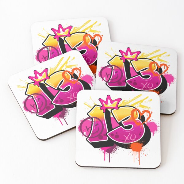 Item preview, Graffiti number 13 designed and sold by RinaGArt.