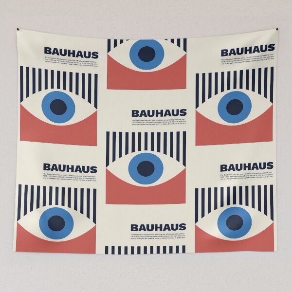 Aperçu de l'œuvre Bold Bauhaus Geometry – Modern Minimalist Art créée et vendue par Bondira-Spono.