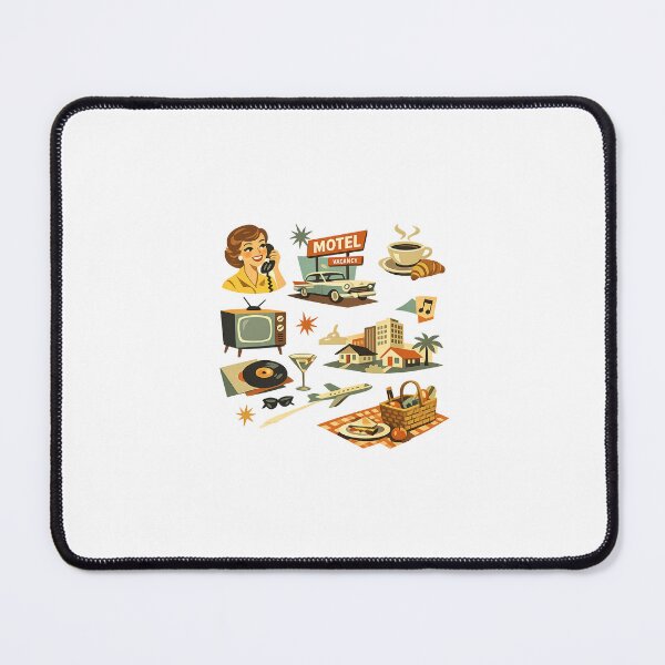 Item preview, Mid-Century Advertising Scene designed and sold by Le Grand Requin.