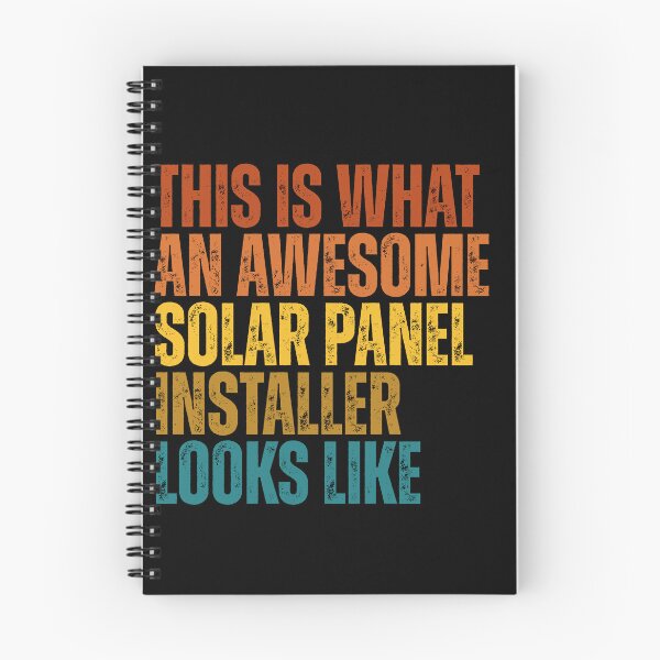 Aperçu de l'œuvre Voici à quoi ressemble un installateur de panneaux solaires exceptionnel (Retro Career) créée et vendue par Dondonmart.