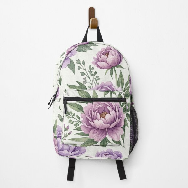 Item preview, Textured Watercolor Peony Botanical Floral Seamless Pattern designed and sold by Inkworksbyshery.