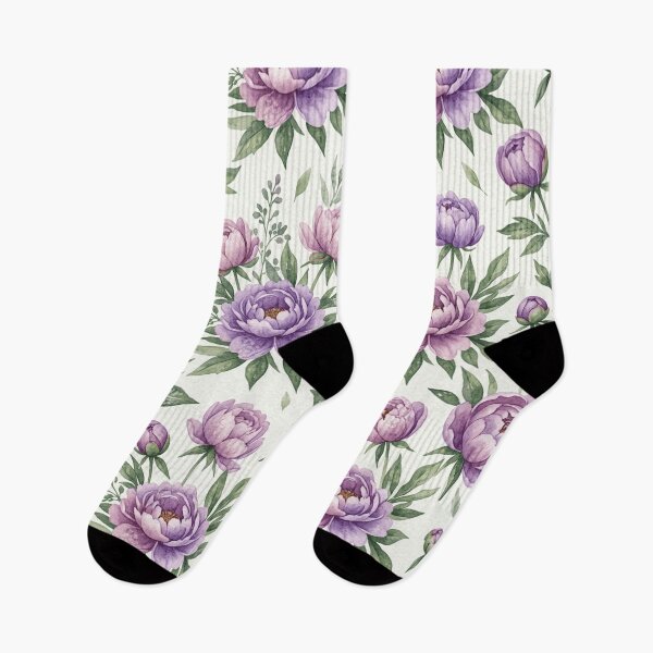 Item preview, Textured Watercolor Peony Botanical Floral Seamless Pattern designed and sold by Inkworksbyshery.