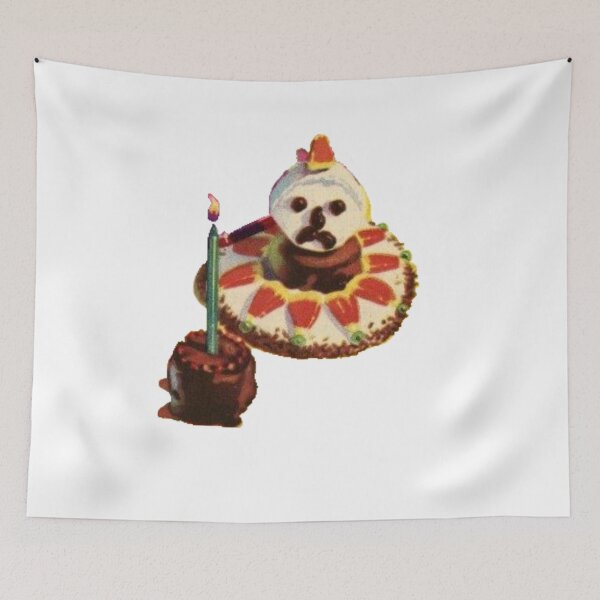Item preview, sad frosted clown designed and sold by rosesbystorm.
