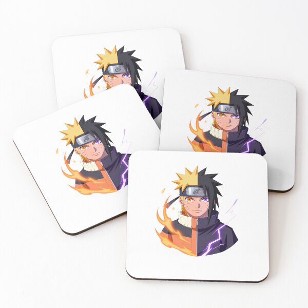 Item preview,  kyubi vs Ninja Rivalry Split Face Art designed and sold by sidki-SDK.