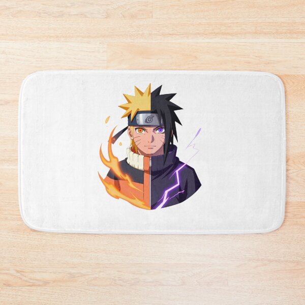 Item preview,  kyubi vs Ninja Rivalry Split Face Art designed and sold by sidki-SDK.