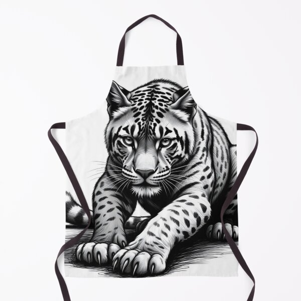 Item preview, Black Panther Drawing – Realistic Pencil Sketch Big Cat Wildlife Art, Dark Aesthetic Animal Illustration designed and sold by Henrylifestyle2.