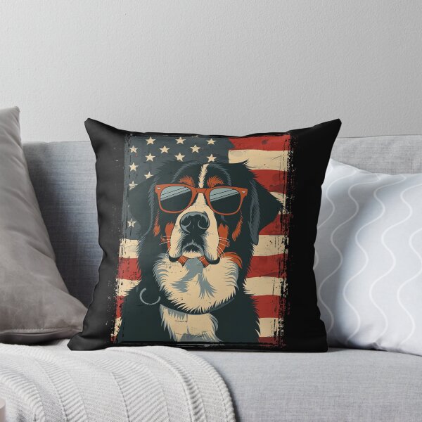 Item preview, Funny Greater Swiss Mountain 4th July USA Flag America Mom Dad Kids designed and sold by rafaeltto.