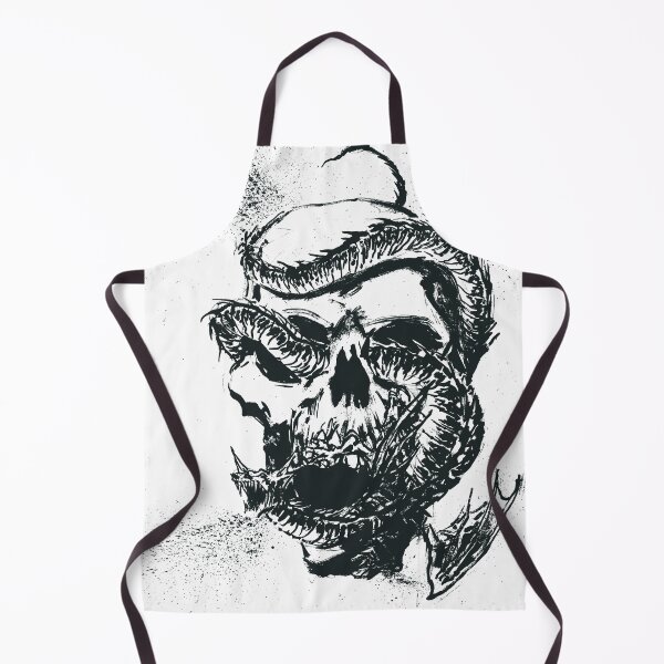 Item preview, Dragon in Skull designed and sold by skoolsarecool.