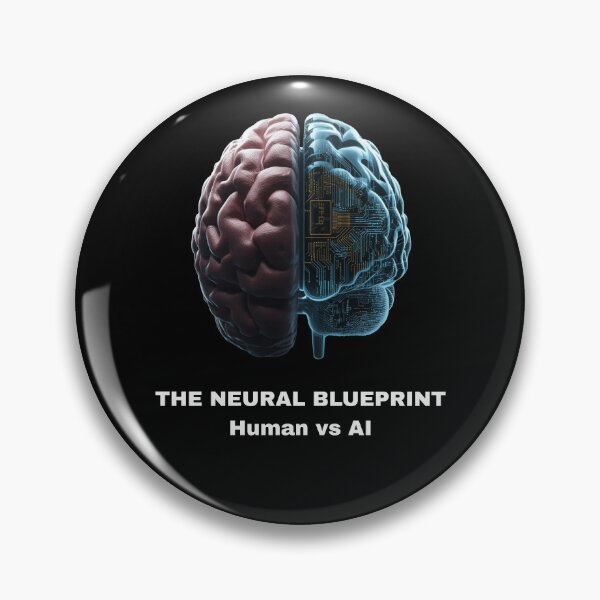 Item preview, The Neural Blueprint: Human vs AI Logic designed and sold by Global-Command.