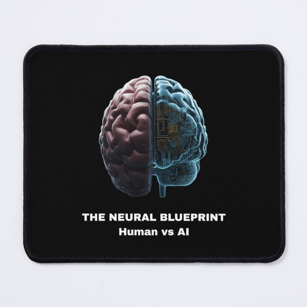 Item preview, The Neural Blueprint: Human vs AI Logic designed and sold by Global-Command.
