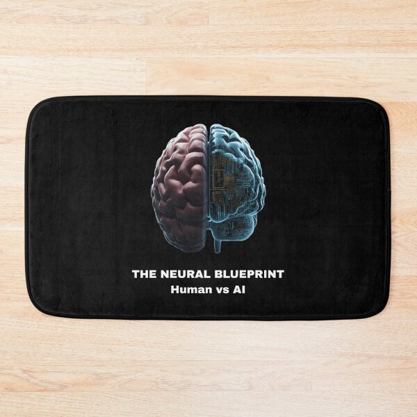 Item preview, The Neural Blueprint: Human vs AI Logic designed and sold by Global-Command.