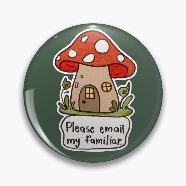 Item preview, Familiar Mushroom designed and sold by Aubrey Cloyd.