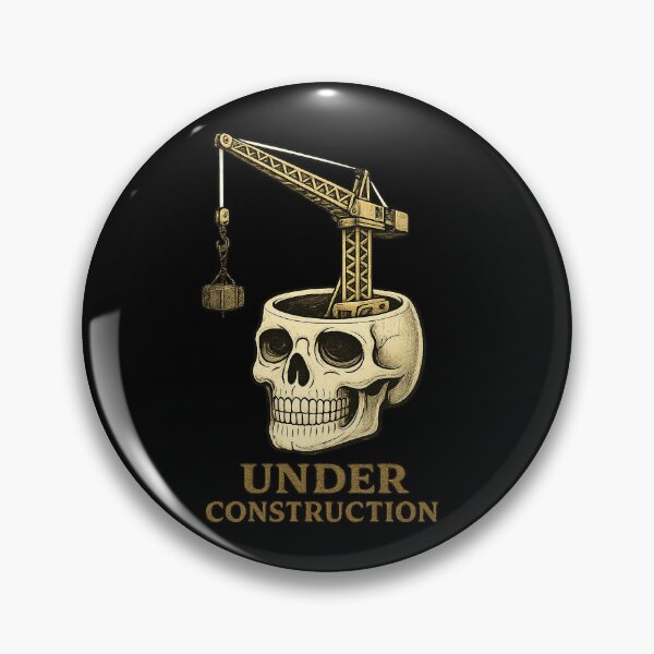 Item preview, Under Construction — Skull Rebuild designed and sold by DreamMachine69.