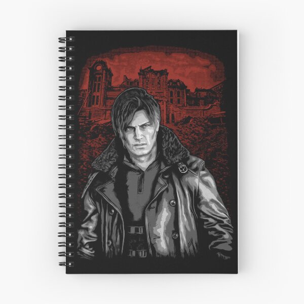 Aperçu de l'œuvre RPD Raccoon City Leon Kennedy Resident Evil 9 Requiem créée et vendue par Power Up Prints.