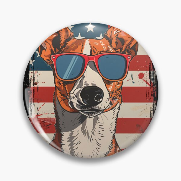Item preview, Funny Ibizan Hound 4th July USA Flag America Mom Dad Kids designed and sold by rafaeltto.