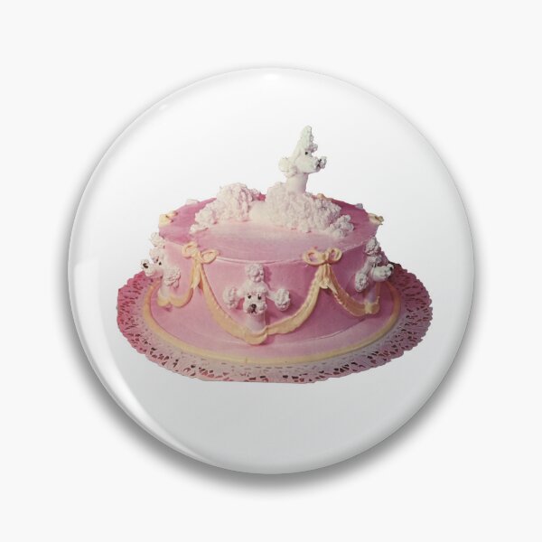 Item preview, poodle cake designed and sold by rosesbystorm.