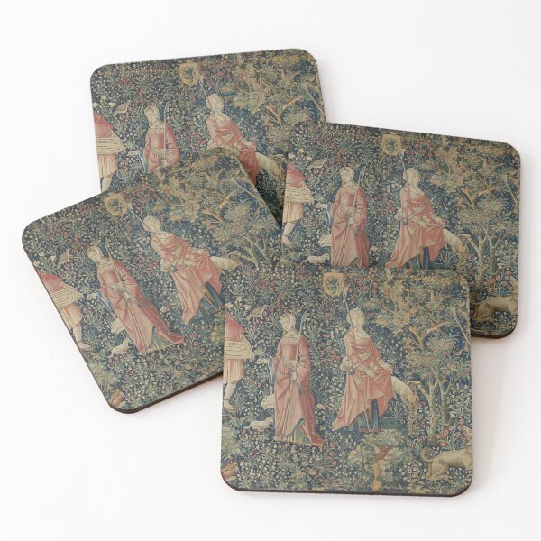 Item preview, Medieval Pastoral Tapestry designed and sold by GrayHareCards.