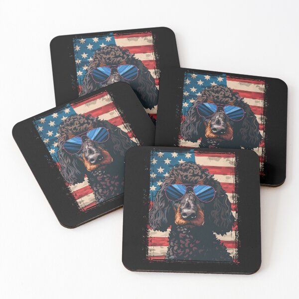 Item preview, Funny Irish Water Spaniel 4th July USA Flag America Mom Dad Kids designed and sold by rafaeltto.