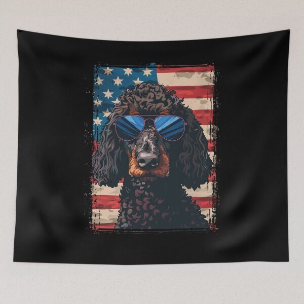 Item preview, Funny Irish Water Spaniel 4th July USA Flag America Mom Dad Kids designed and sold by rafaeltto.