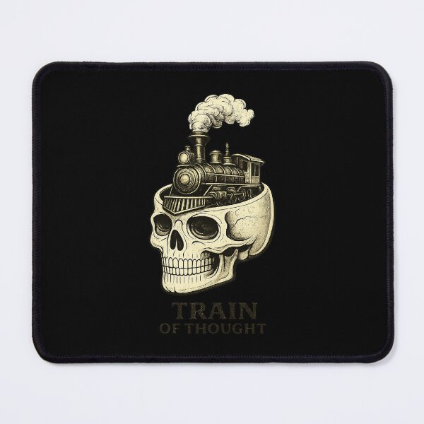 Item preview, Train of Thought — Skull Steam Engine designed and sold by DreamMachine69.