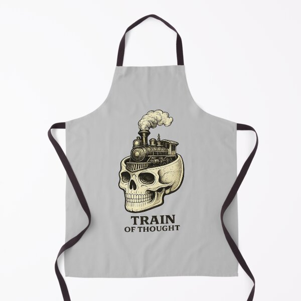 Item preview, Train of Thought — Skull Steam Engine designed and sold by DreamMachine69.