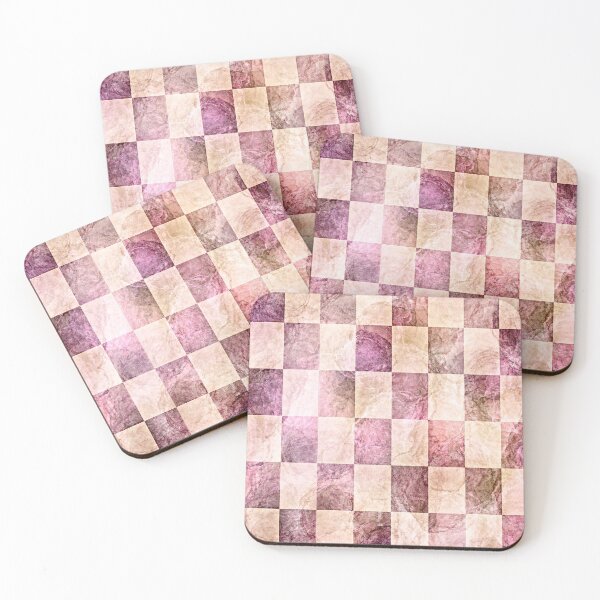 Item preview, Aesthetic Marble Checkerboard - Wavy Geometric Pattern designed and sold by Fiorart Studio .