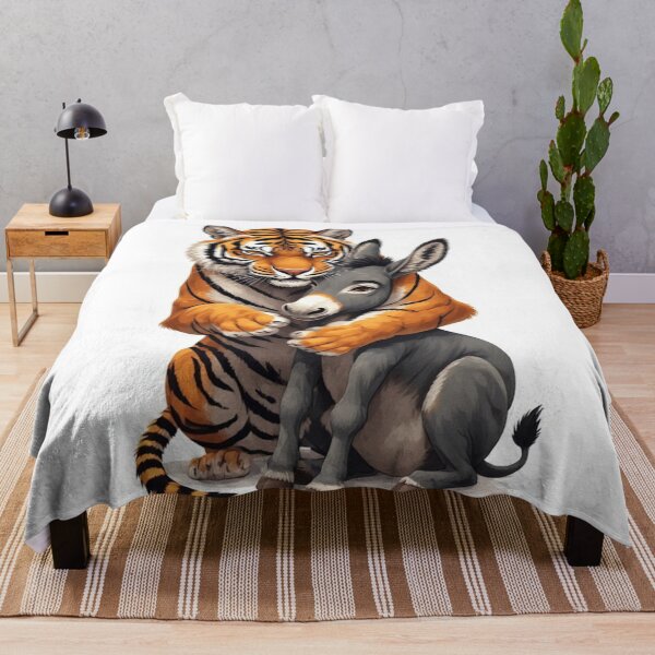 Item preview, tiger and donkey designed and sold by vinniespeer.