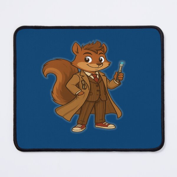 Item preview, Dr Squirrel - The Eleventh Regeneration designed and sold by SecretSquirrellDesigns.
