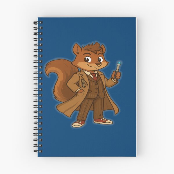 Item preview, Dr Squirrel - The Eleventh Regeneration designed and sold by SecretSquirrellDesigns.